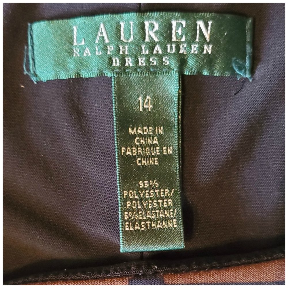 Ralph Lauren Brown/Black Dress - Picture 6 of 6